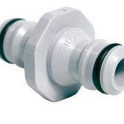 Talen Tools Dubbele nippel (PVC) - Bouwvoordeel