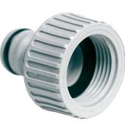 Kraannippel met inwendige draad 1/2 inch PVC