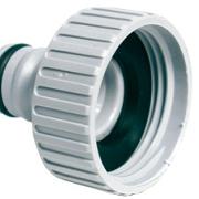 Talen Tools Kraannippel met uitwendige draad 1 inch PVC - Bouwvoordeel