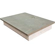 Berg Vloerluik 22 mm verzonken luikring en neopreenband 795x595 mm Rc=3,5 - Bouwvoordeel