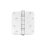 Kogellagerscharnier 89×89 mm RVS afgeronde hoeken - Bouwvoordeel