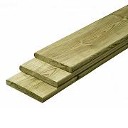 HV Geimpregneerde Tuinplank NE 18x145x3600 mm FSC - Bouwvoordeel