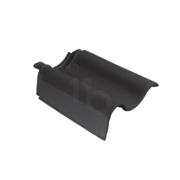 Monier Gevelpan links OVH 206 blauw gesmoord - Bouwvoordeel