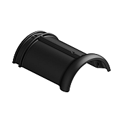 Type Plus Halfronde Vorst Edelzwart Vol Donker