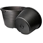 Speciekuip Gripline-X 65 liter zwart – 283957 | kopen bij Bouwvoordeel