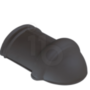 Monier Halfronde Hoekkeperbeginvorst blauw gesmoord - Bouwvoordeel