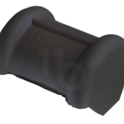 Monier Halfronde Topgeveleindvorst blauw gesmoord - Bouwvoordeel