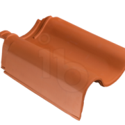 Monier Gevelpan links OVH 206 natuurrood - Bouwvoordeel