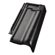 Koramic Alegra 10 Gevelpan rechts  vulkaanzwart edel-engobe - Bouwvoordeel