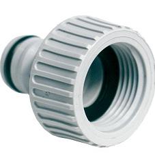 Kraannippel met inwendige draad 1/2 inch PVC