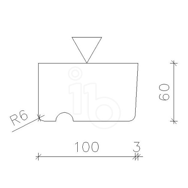 Betonlatei voorgespannen 60-serie 1400x100x60mm  - Bouwvoordeel