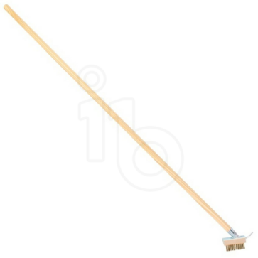 Talen Tools Onkruidborstel met houder en steel - Bouwvoordeel