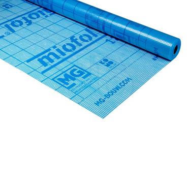 Miofol 125G Dampdoorlatend waterkerende folie 1,50x50m - Bouwvoordeel