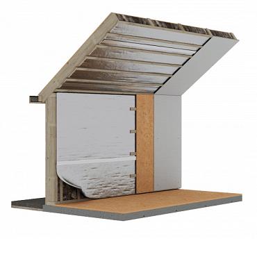 Alkreflex 2L-2 Dampdichte isolatiefolie 1500 mm x 50 m - Bouwvoordeel