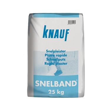 Knauf Snelband Gipspleister 25 kg - Bouwvoordeel