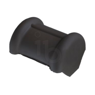 Monier Halfronde Topgeveleindvorst blauw gesmoord - Bouwvoordeel