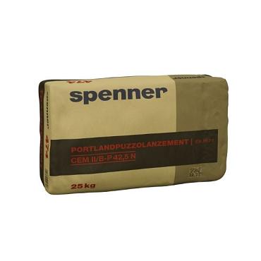 Spenner Trasscement CEM II/B-P 42,5R 25 kg - Bouwvoordeel
