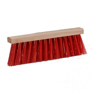 Voegbezem Rood Kunstvezel 3 rijen - 75715 - Bouwvoordeel