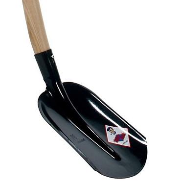 Bats met gehard stalen blad en essenhouten steel | kopen via Bouwvoordeel
