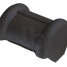 Monier Halfronde Topgeveleindvorst blauw gesmoord - Bouwvoordeel