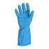 Huishoud Handschoen Latex Blauw Xl