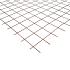 Bouwstaalmat roest 3x2 m 50x50x5 mm - Bouwvoordeel