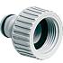 Kraannippel met inwendige draad 1/2 inch PVC