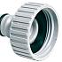 Kraannippel met inwendige draad 1 inch PVC