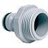 Kraannippel met uitwendige draad 3/4 inch PVC