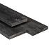 HV Douglas Plank 2,2x20x500 cm fijnbezaagd zwart gespoten - Bouwvoordeel