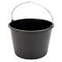 Bouwemmer Gripline-D 20 liter zwart – 283952 | kopen bij Bouwvoordeel